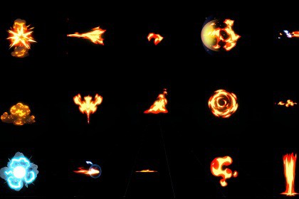Cartoon Fire & Explosions FX