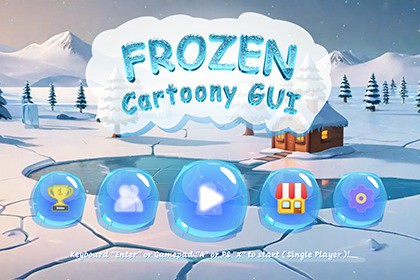 Cartoony GUI - Frozen