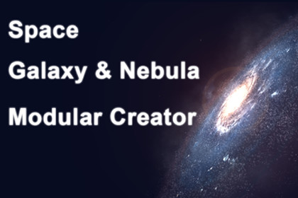 Space Galaxy And Nebula Modular Creator